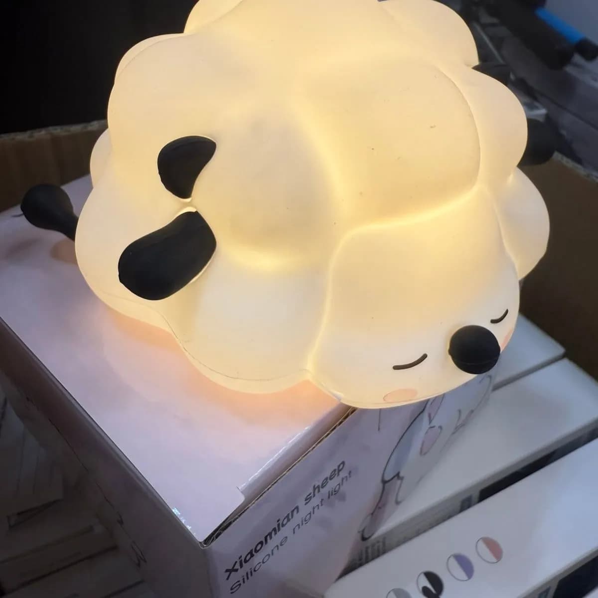 Lampka na noc silikonowa owieczka Xiaomian sheep