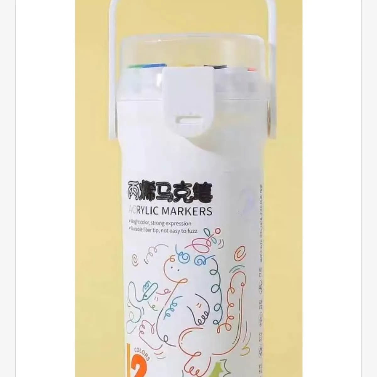 Akrylic Markers 12 Kolor