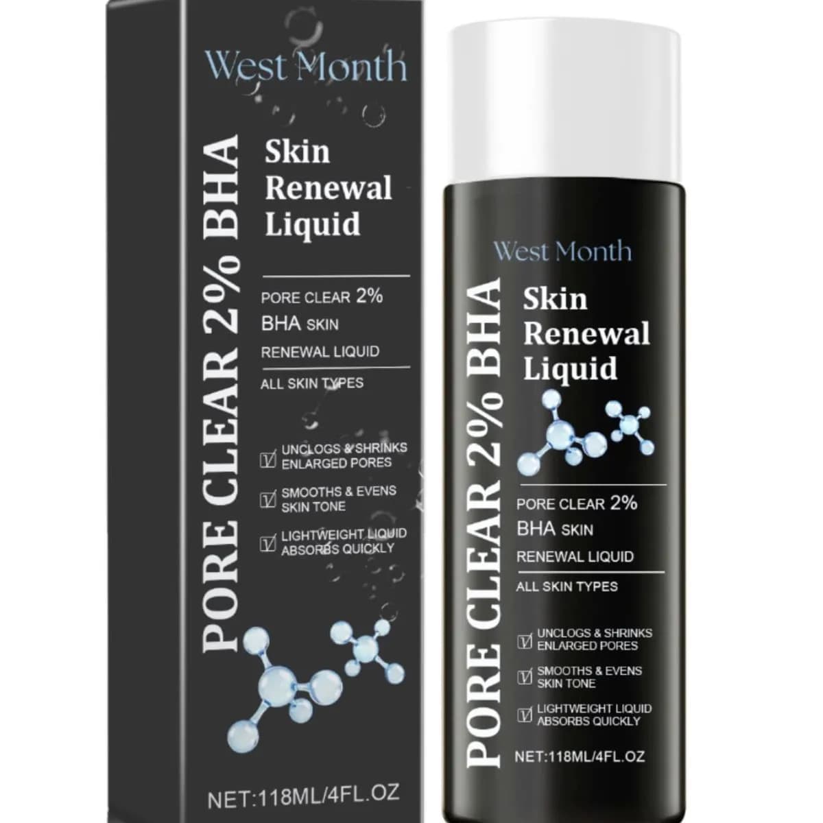 Serum z Kwasem Salicylowym 118ml West Month Pore Clear 2% BHA