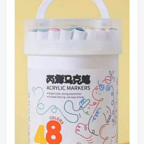 Akrylic Markers 48 Kolor