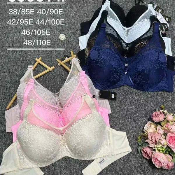 Biustonosz damski koronkowy 38/85-48/110E