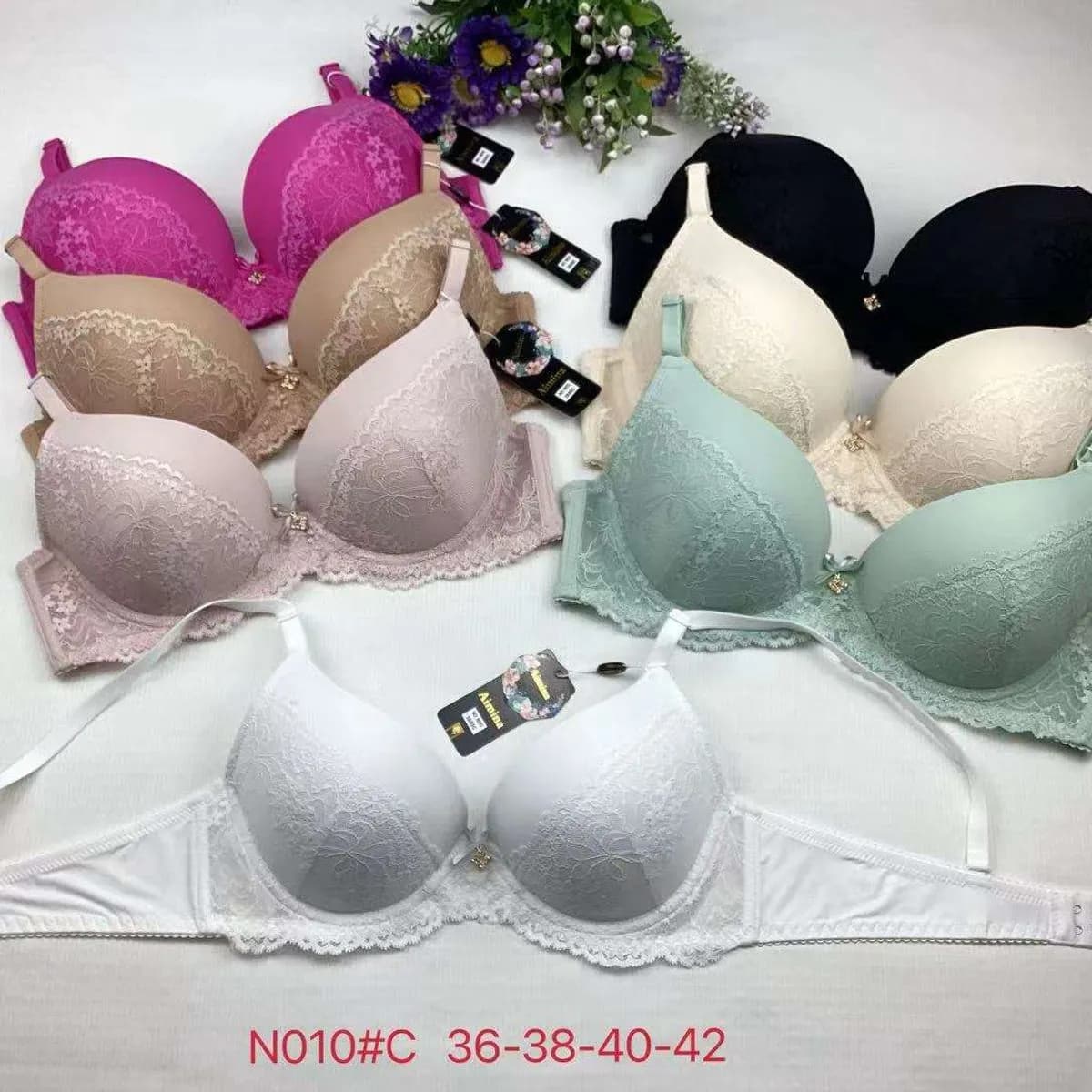 Biustonosz damski N010C C36-38-40-42 wielokolorowy