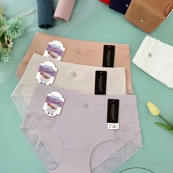 Majtki damskie XL 88% wiskoza 12% spandex NO.0321