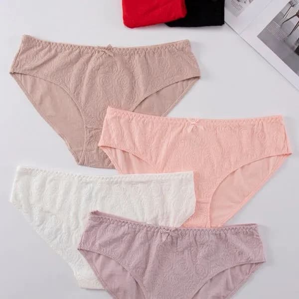 Majtki damskie Finella WSC90597 M L XL beżowe różowe czarne czerwone