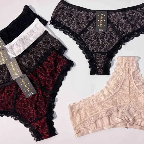 Majtki damskie koronkowe No.373 XL-34, 2XL-36, 3XL-38