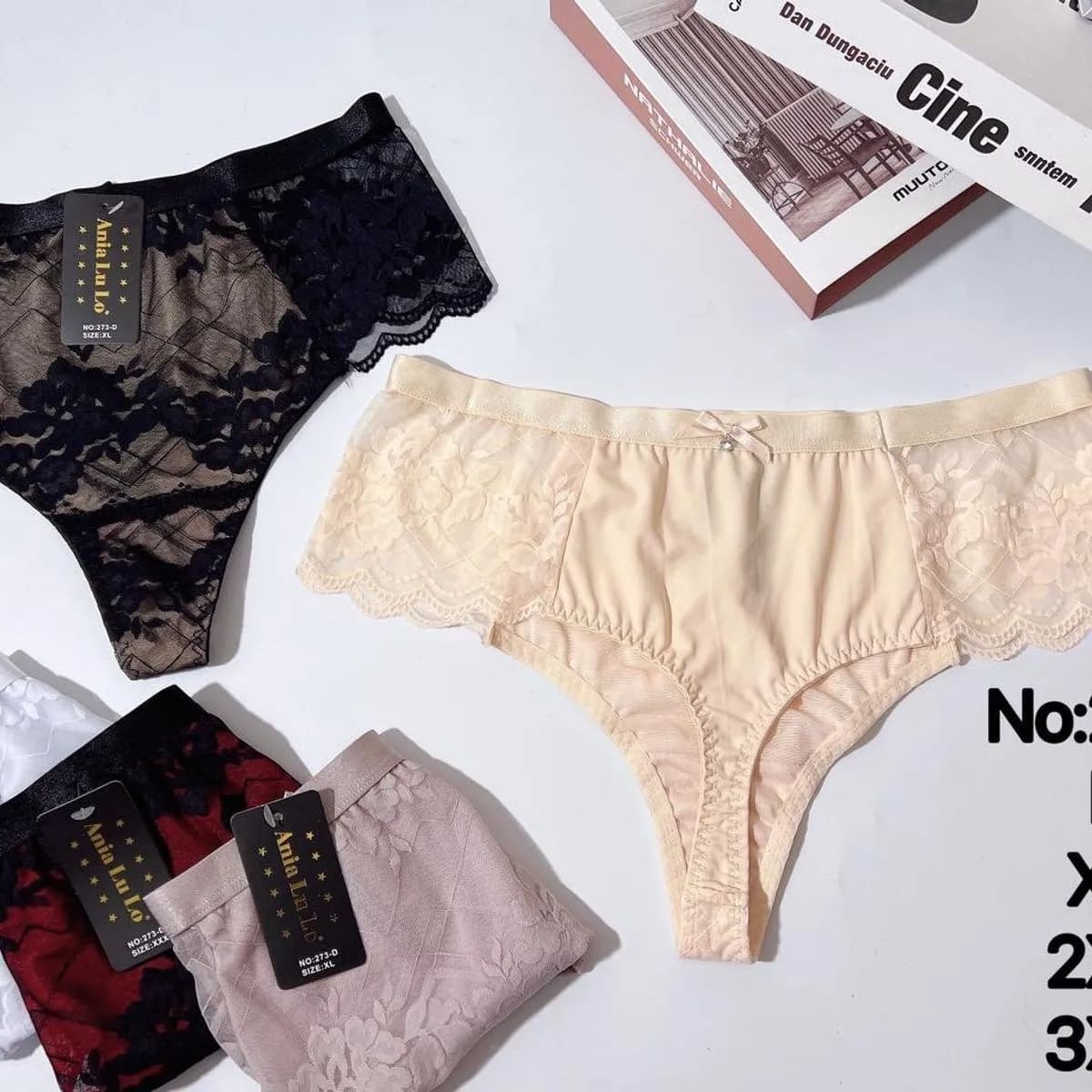 Majtki damskie koronkowe No.273-D L/32 XL/34 XXL/36