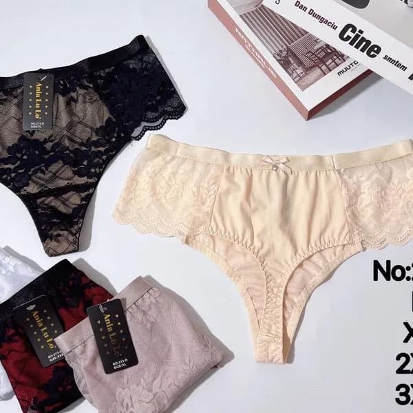 Majtki damskie koronkowe No.273-D L/32 XL/34 XXL/36