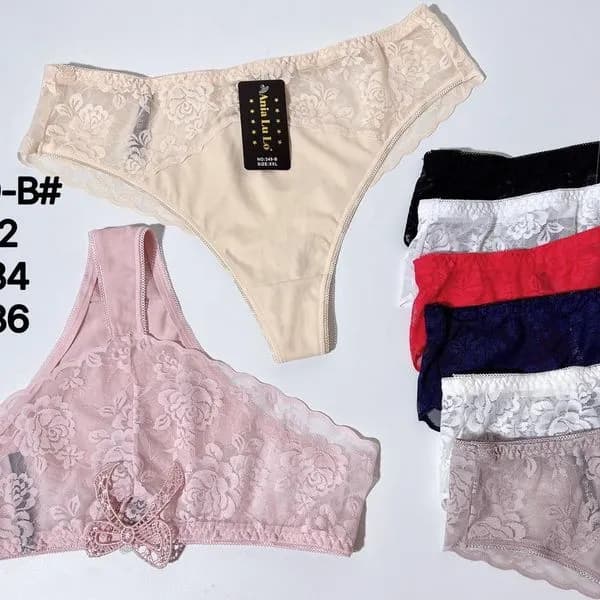 Majtki damskie koronkowe XL-3XL No.349-B# 170925-169