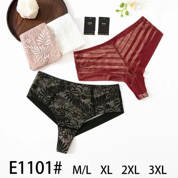 Majtki damskie E1101# rozmiary M/L XL 2XL 3XL