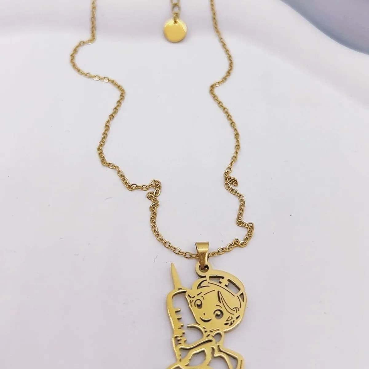 Łańcuszek damski z zawieszką 316L 03108