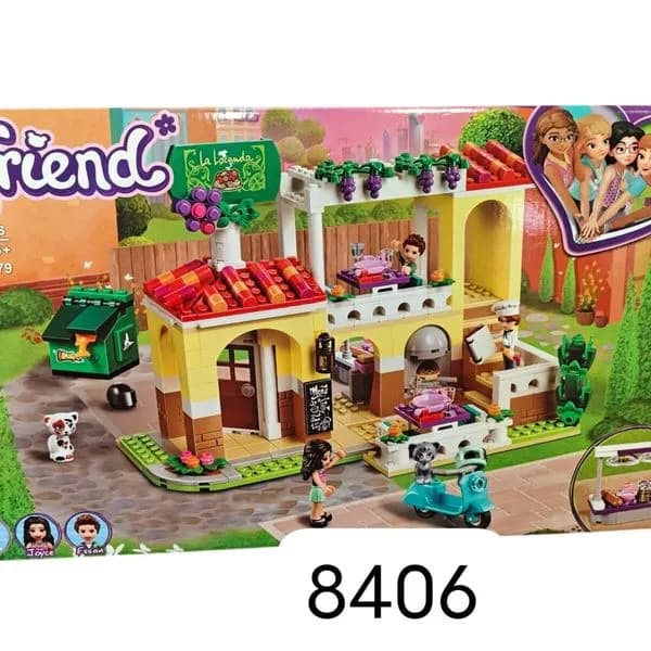 Klocki LEGO Friends 647PCS Kawiarnia 84046