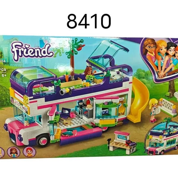 Klocki Friend 787PCS Autobus 8410