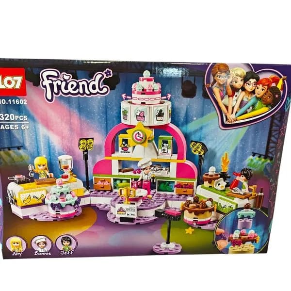 Klocki Friend 320PCS Zestaw Impreza Tortowa