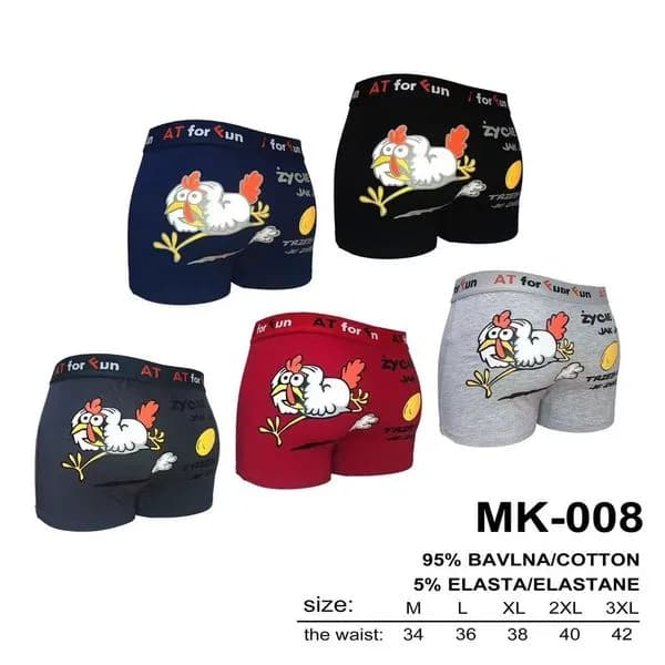 Bokserki Męski M-3XL