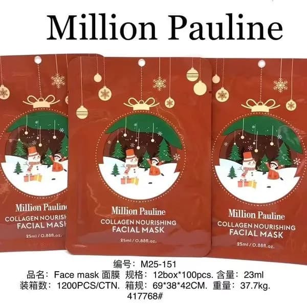 Maska do twarzy Million Paululine Świąteczna 23ml