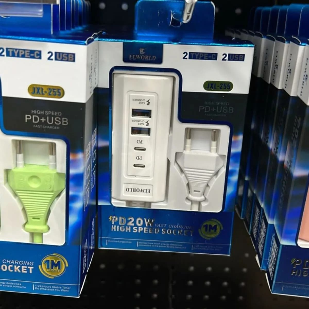 Gniazdko USB PD20W High Speed Socket 2xUSB + PD