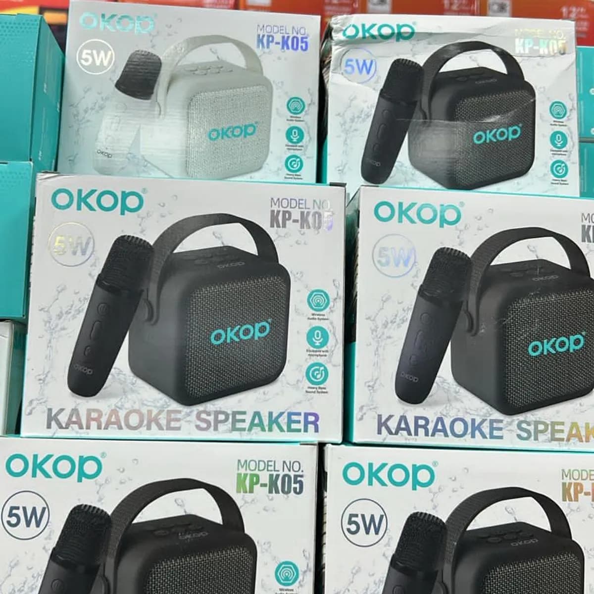 Głośnik Karaoke OKOP KP-805 5W z mikrofonem