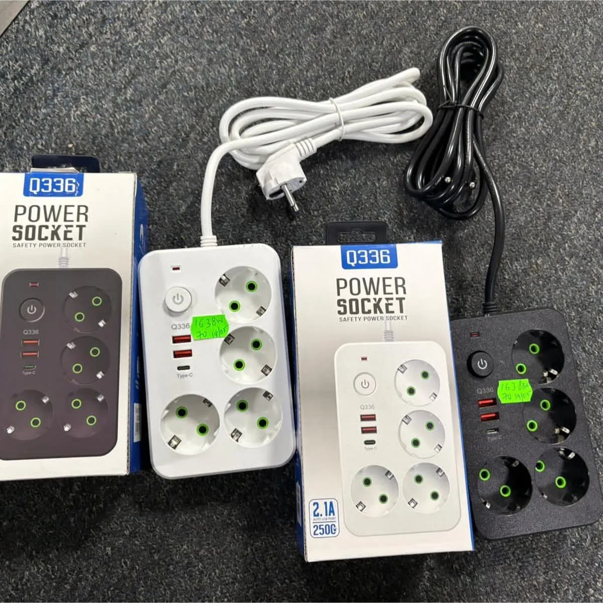 Listwa zasilająca 6 gniazd USB model U336 2m