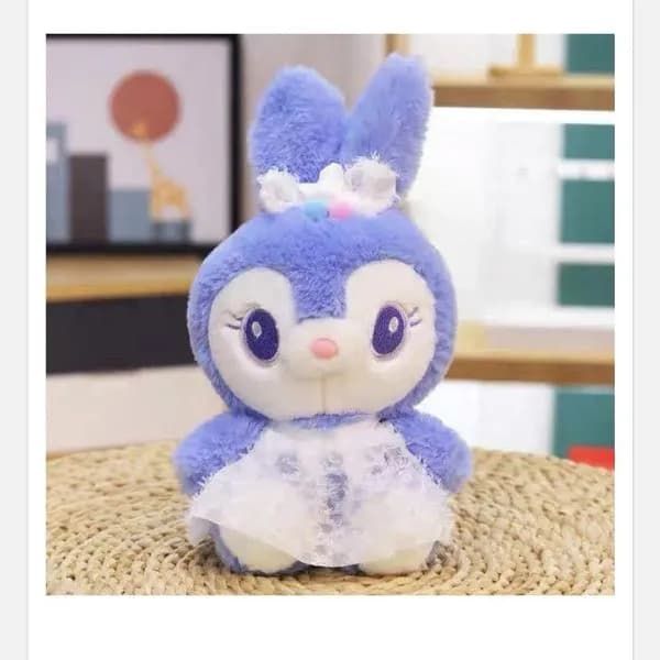 Maskotka Pluszowa Królik 20cm Niebieski