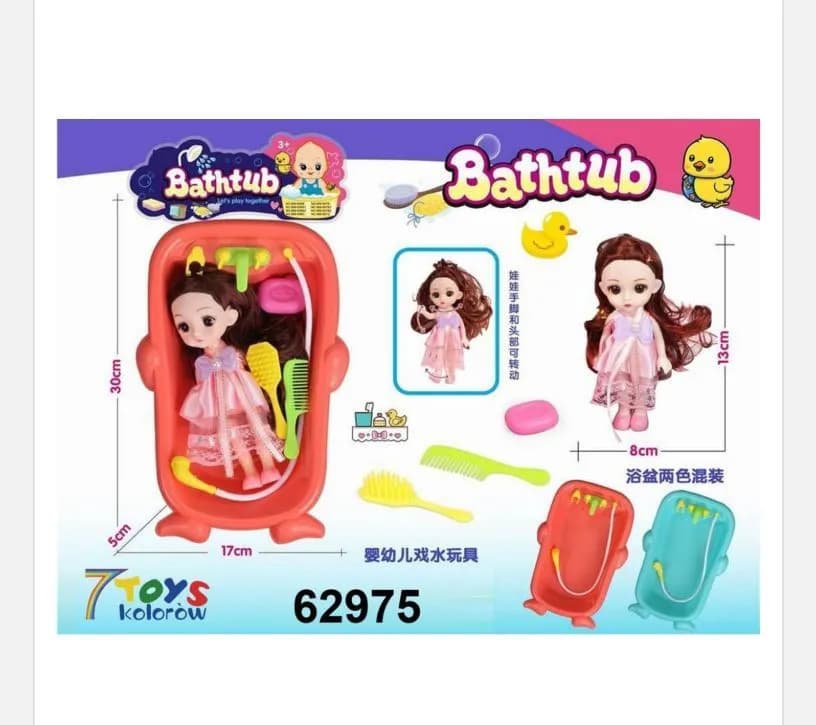 Zabawka wanna do kąpieli Bathtub Toys 17x20 cm