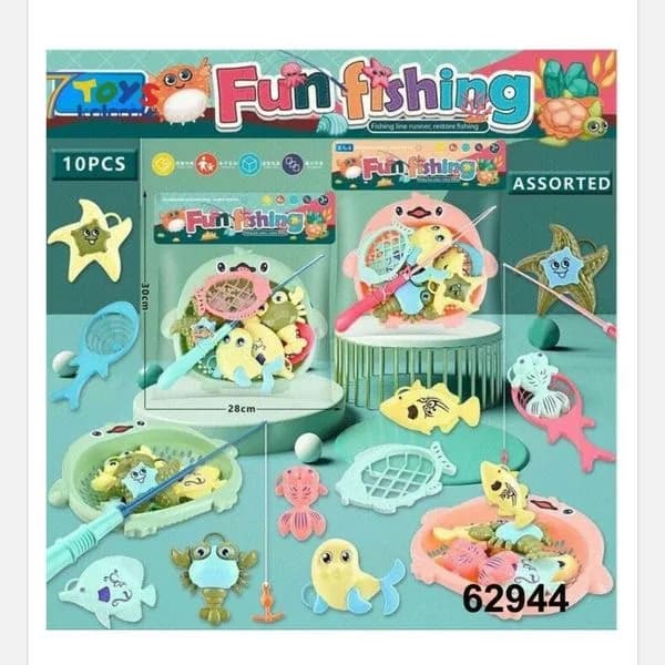 Zabawki Fun Fishing do Kapieli 28 cm