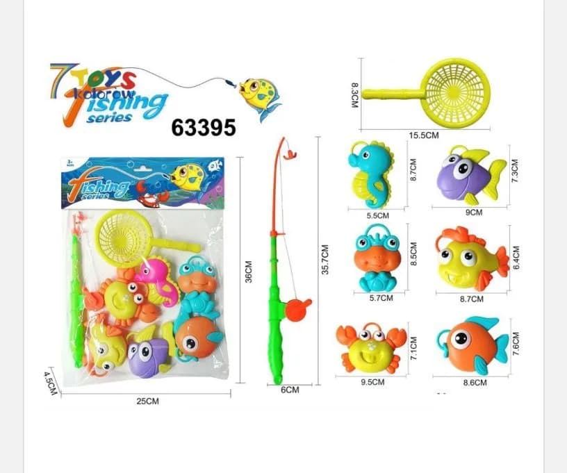 Zabawki Fishing Series 63395 - zestaw wędkarski