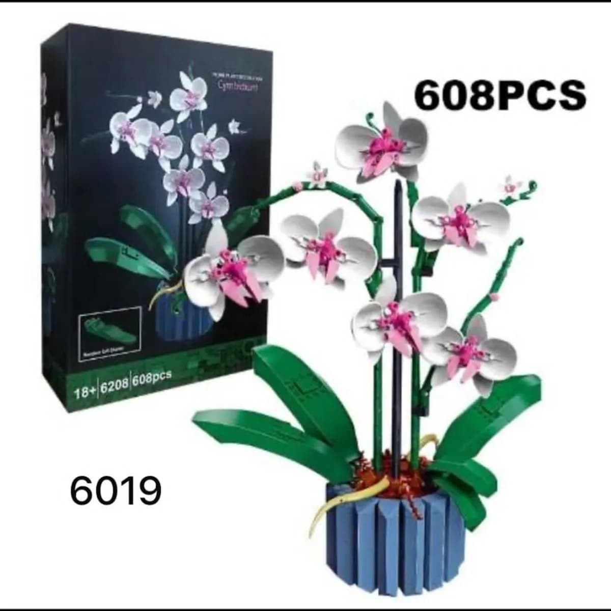 Klocki Kwiaty Orkidea 608PCS