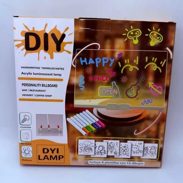 Zabawki DIY Acrylic Lamp 20/20cm