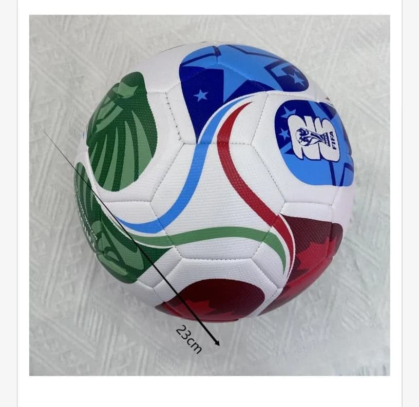 Mini piłka nożna 23 cm wielokolorowa