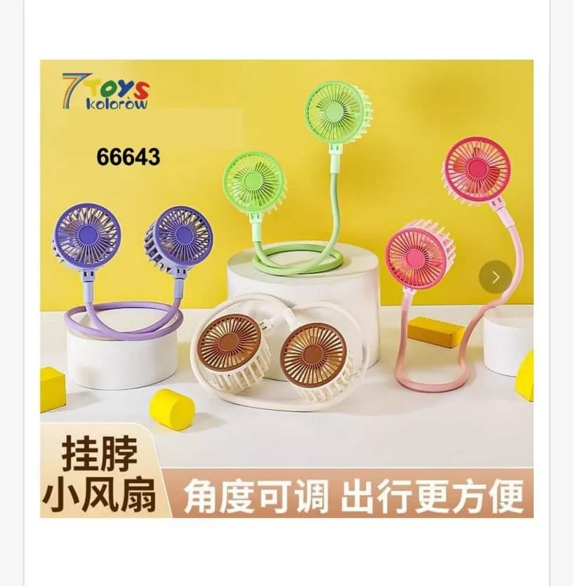 Mini wentylator na elastycznej nóżce 7Toys 66643