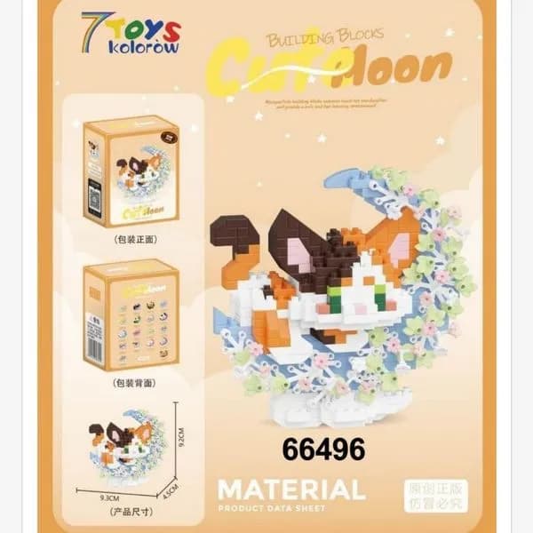 Zabawki Klocki Cute Moon