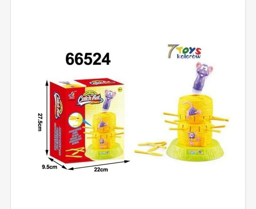 Catch Rat - gra zręcznościowa z myszką, 27x9x22 cm