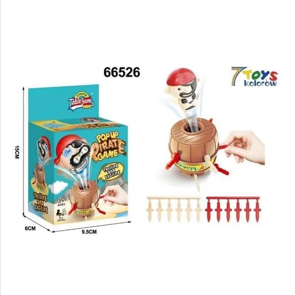 Zabawki Pop Up Pirate Game