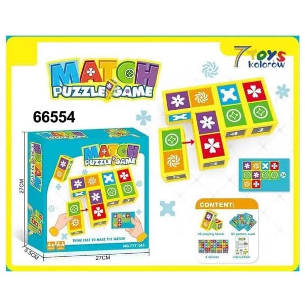 Zabawki Match Puzzle Game