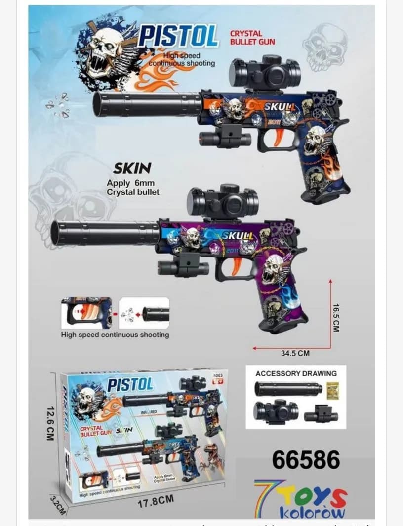 Zabawki Pistolety Pistol