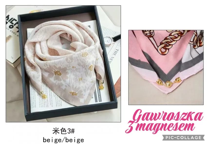 Chusta Damska z Magnesem