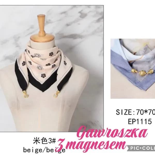 Chusta Damska z Magnesem