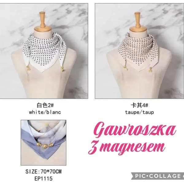 Chusta Damska z Magnesem