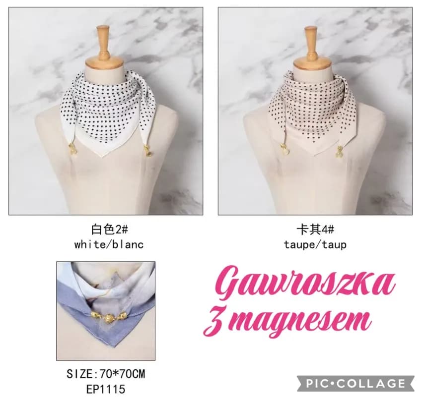 Chusta Damska z Magnesem