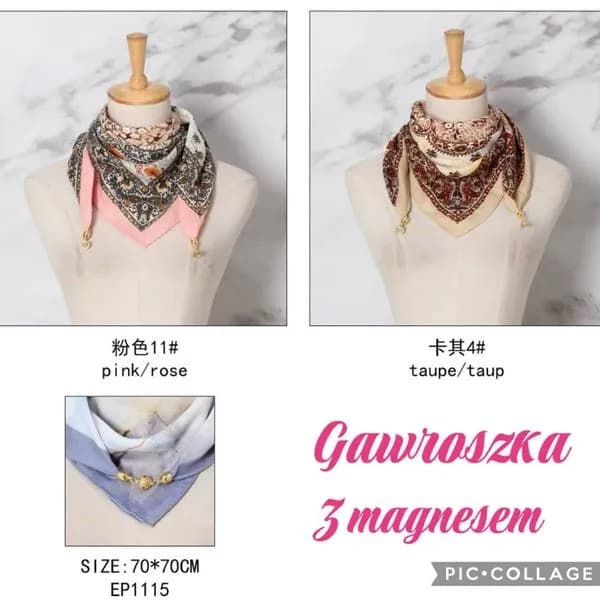 Chusta Damska z Magnesem