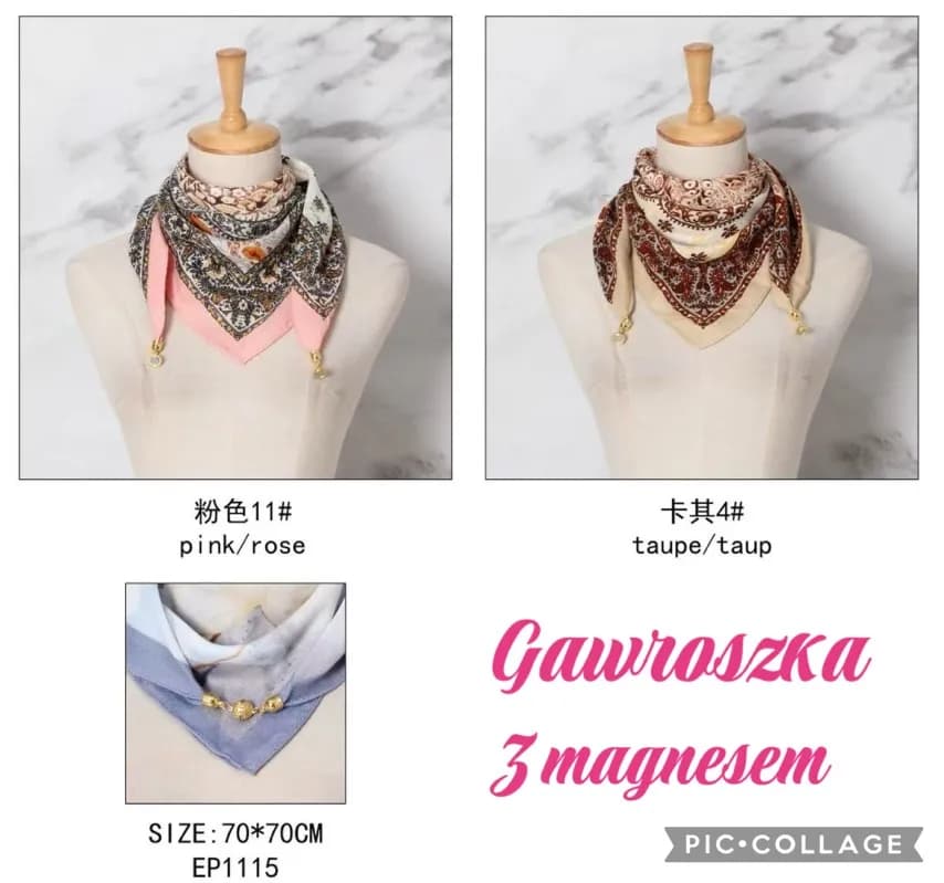 Chusta Damska z Magnesem