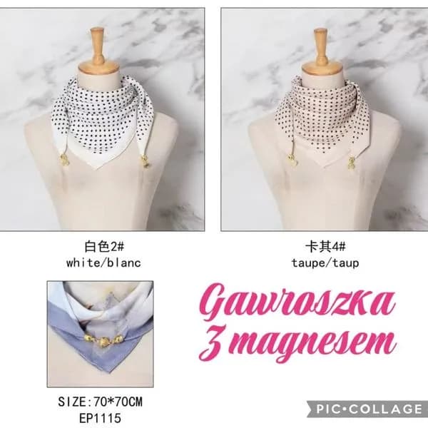 Chusta Damska z Magnesem
