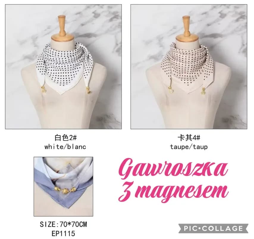 Chusta Damska z Magnesem