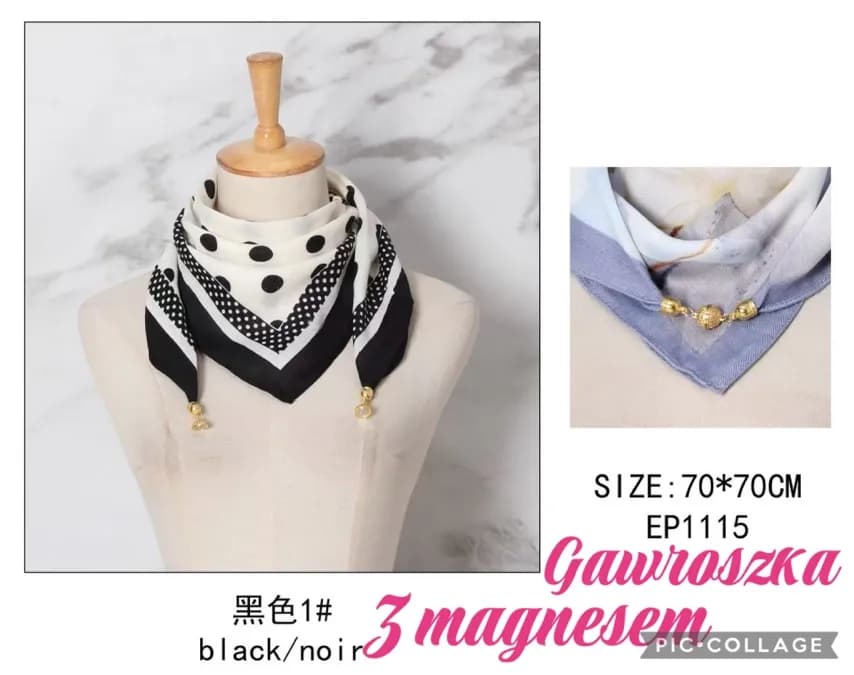 Chusta Damska z Magnesem