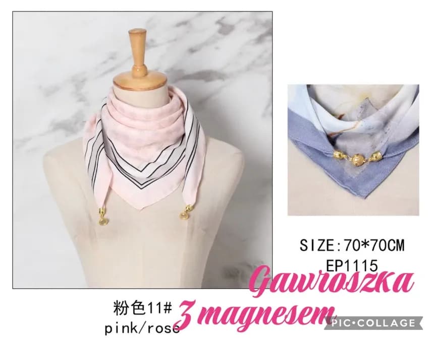 Chusta Damska z Magnesem