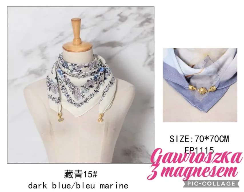 Chusta Damska z Magnesem