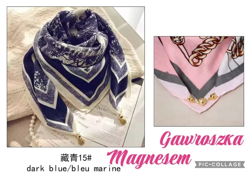 Chusta Damska z Magnesem