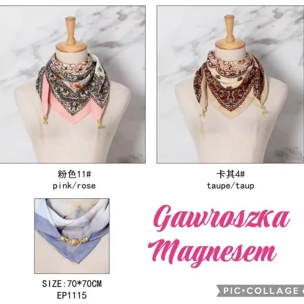 Chusta Damska z Magnesem