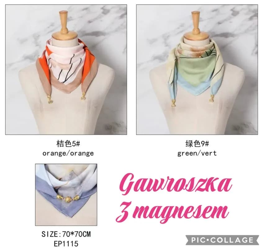 Chusta Damska z Magnesem