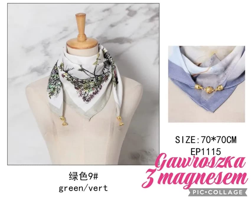 Chusta Damska z Magnesem